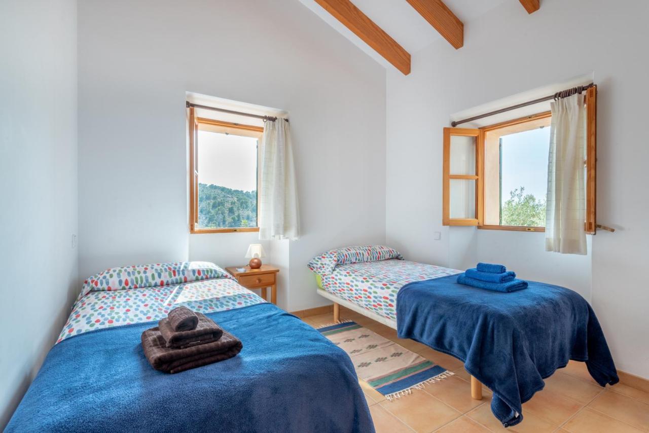 Deià semi-detached sunny country house, near GR221 Esterno foto