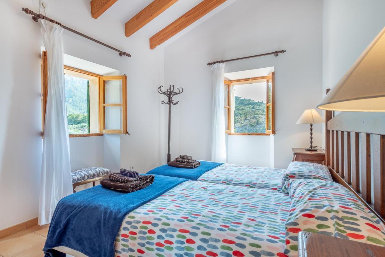 Deià semi-detached sunny country house, near GR221 Esterno foto